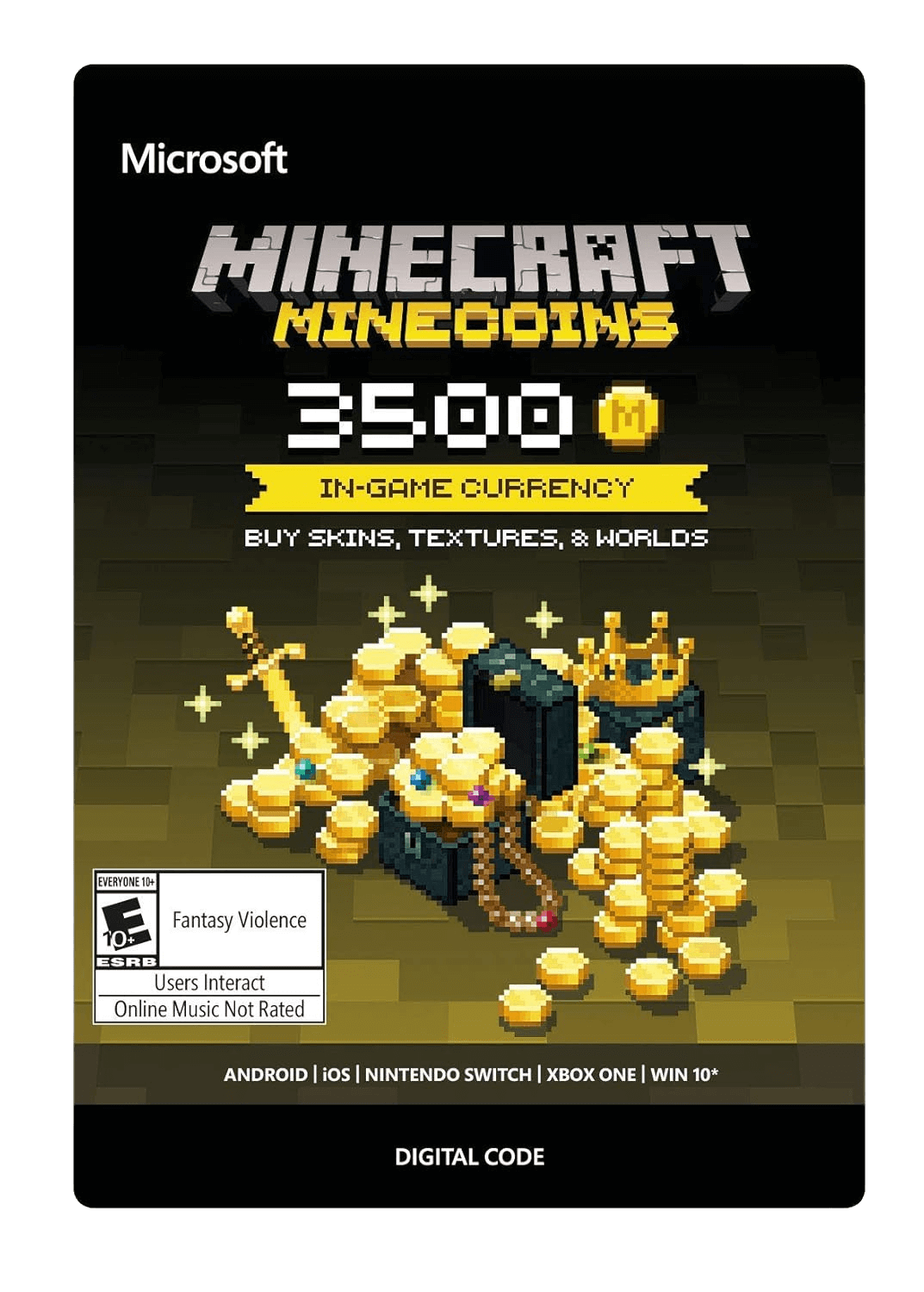 Minecraft MineCoins - 3500 Gavekort